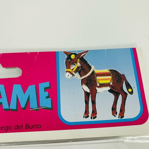 Vintage Beistle Pin The Tail On The Donkey Game 1976 NIP NOS - Picture 3 of 7